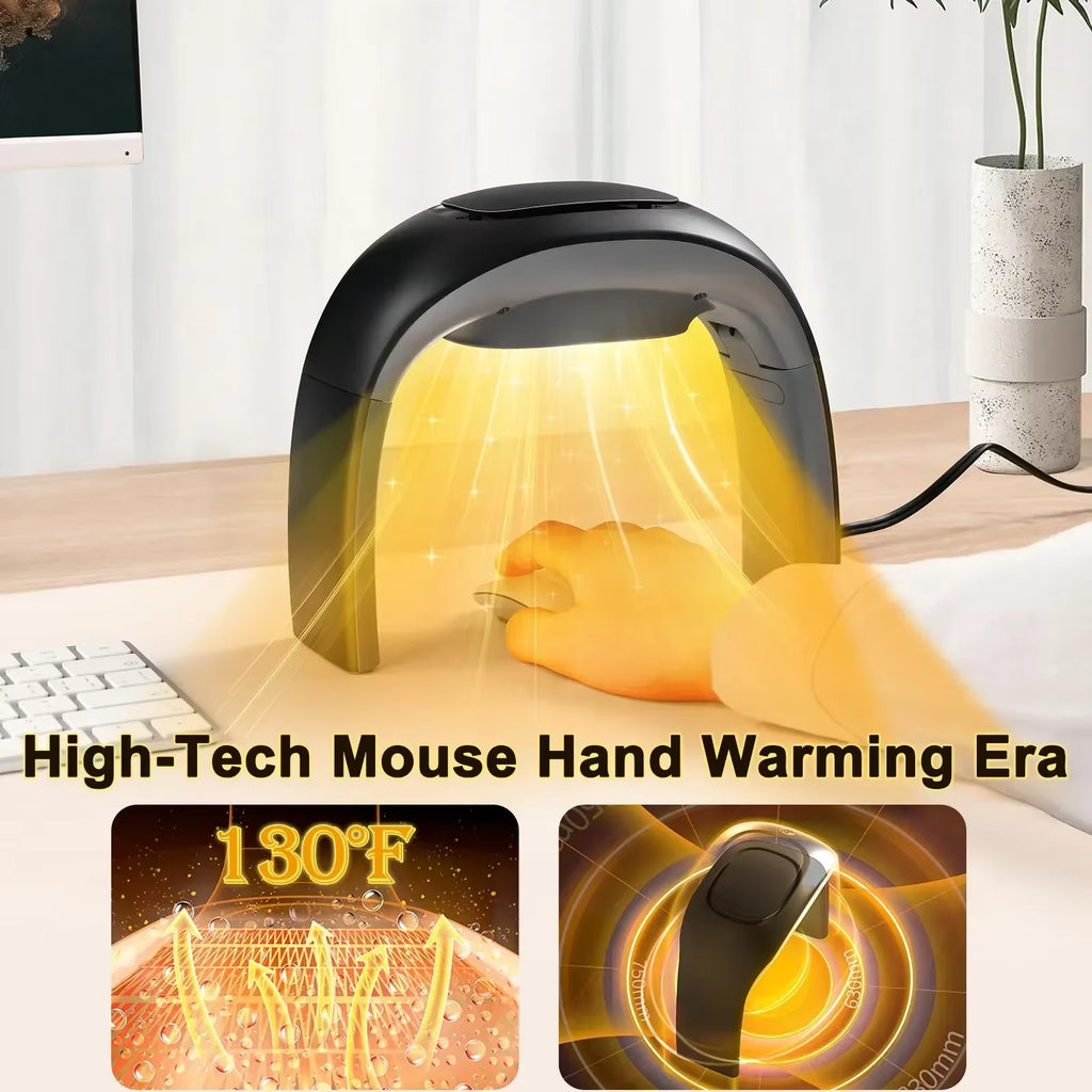 Mouse Pad Hand Warmer, 110V 100W Mouse Pad Hand Warmer, Foldable Electric Warming Heater for Office Desk Warmer Accessories