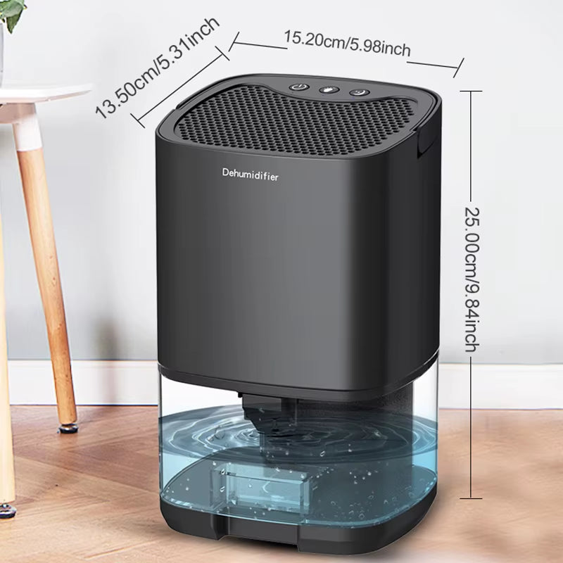 Air Dehumidifier Portable Mute Moisture Absorbers Machine Air Dryer for Home Bedroom Office Kitchen Deodorizer Dryer EU/US Plug