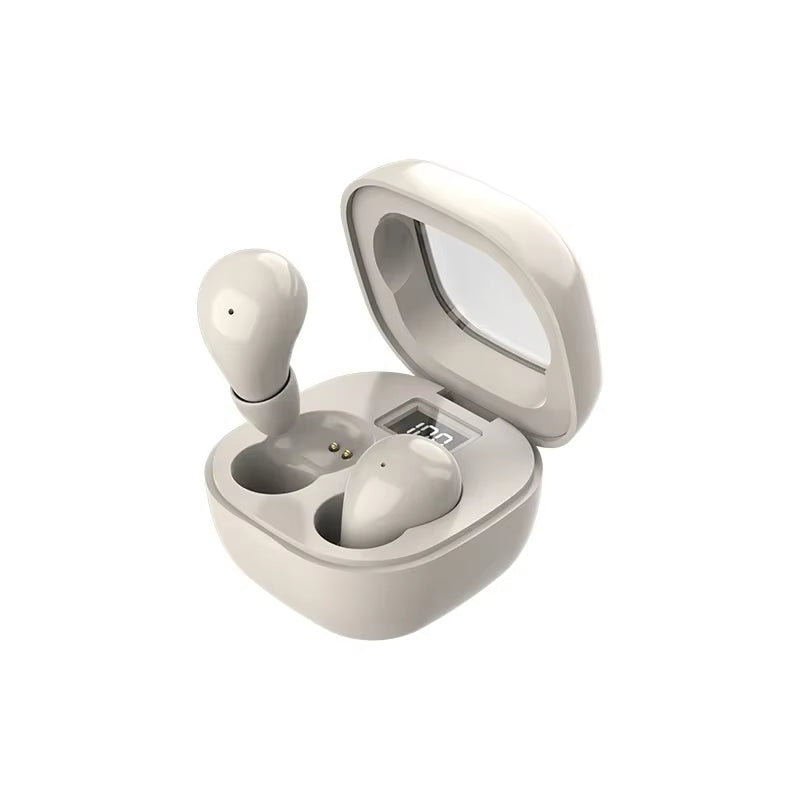 Mini Headphones Invisible Bluetooth 5.3 Earphones TWS Wireless In-Ear Headsets HIFI Stereo Noise Reduction Earbuds for Iphone