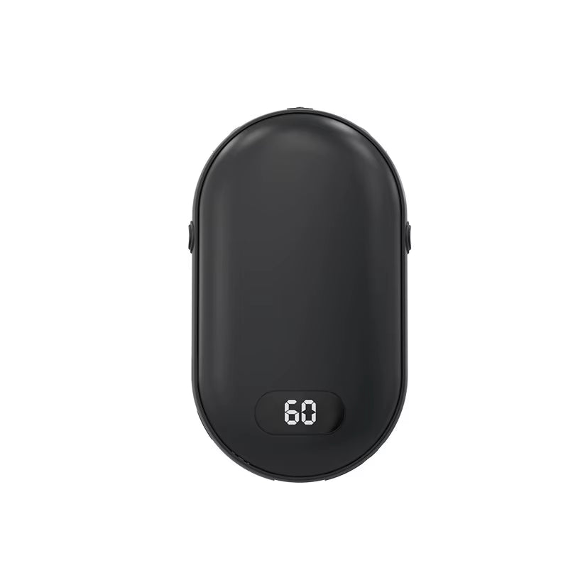 USB Rechargeable Hand Warmer Power Bank 2-In-1 Mini Electric Heater High-Capacity Pocket Warmer Winter Gift for Cold Weather