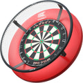Corona Vision Dartboard Lighting System, Black Frame | White LED Dart Board Surround Ring Light with Magnetic Feet | Shadow Eliminating Dartboard Light | Professional Darts Accessories