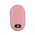 USB Rechargeable Hand Warmer Power Bank 2-In-1 Mini Electric Heater High-Capacity Pocket Warmer Winter Gift for Cold Weather